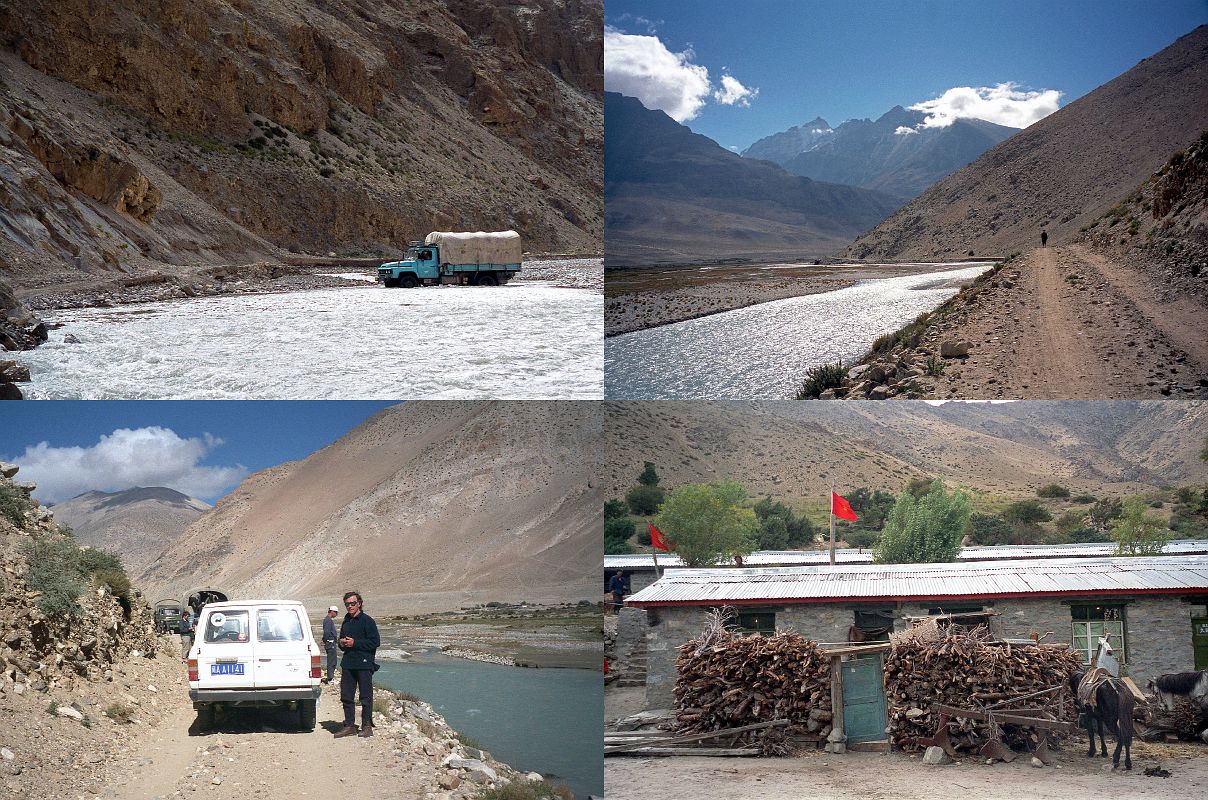 5 4 Road To Kharta Crosses A River And Becomes Narrow, Kharta